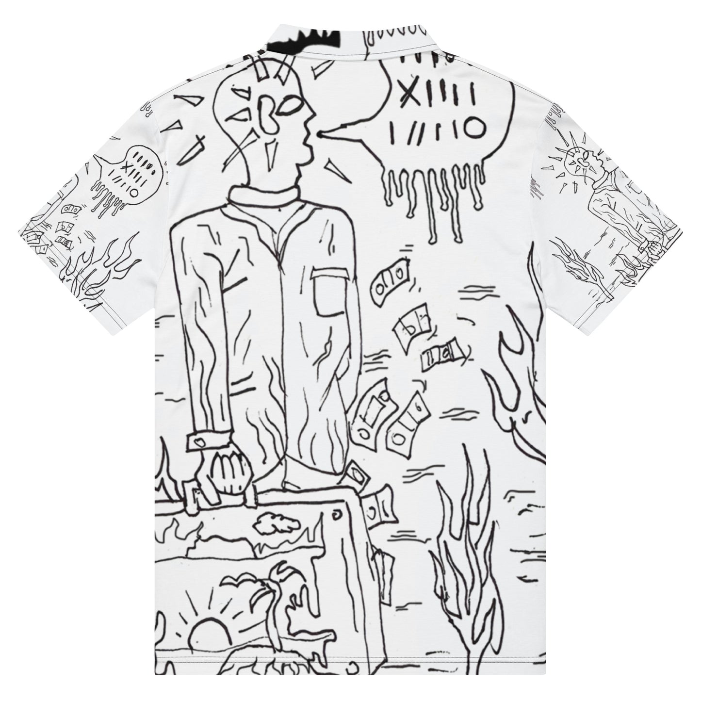 Men’s slim fit polo