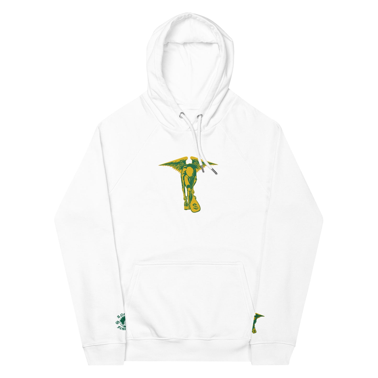 Unisex eco raglan hoodie