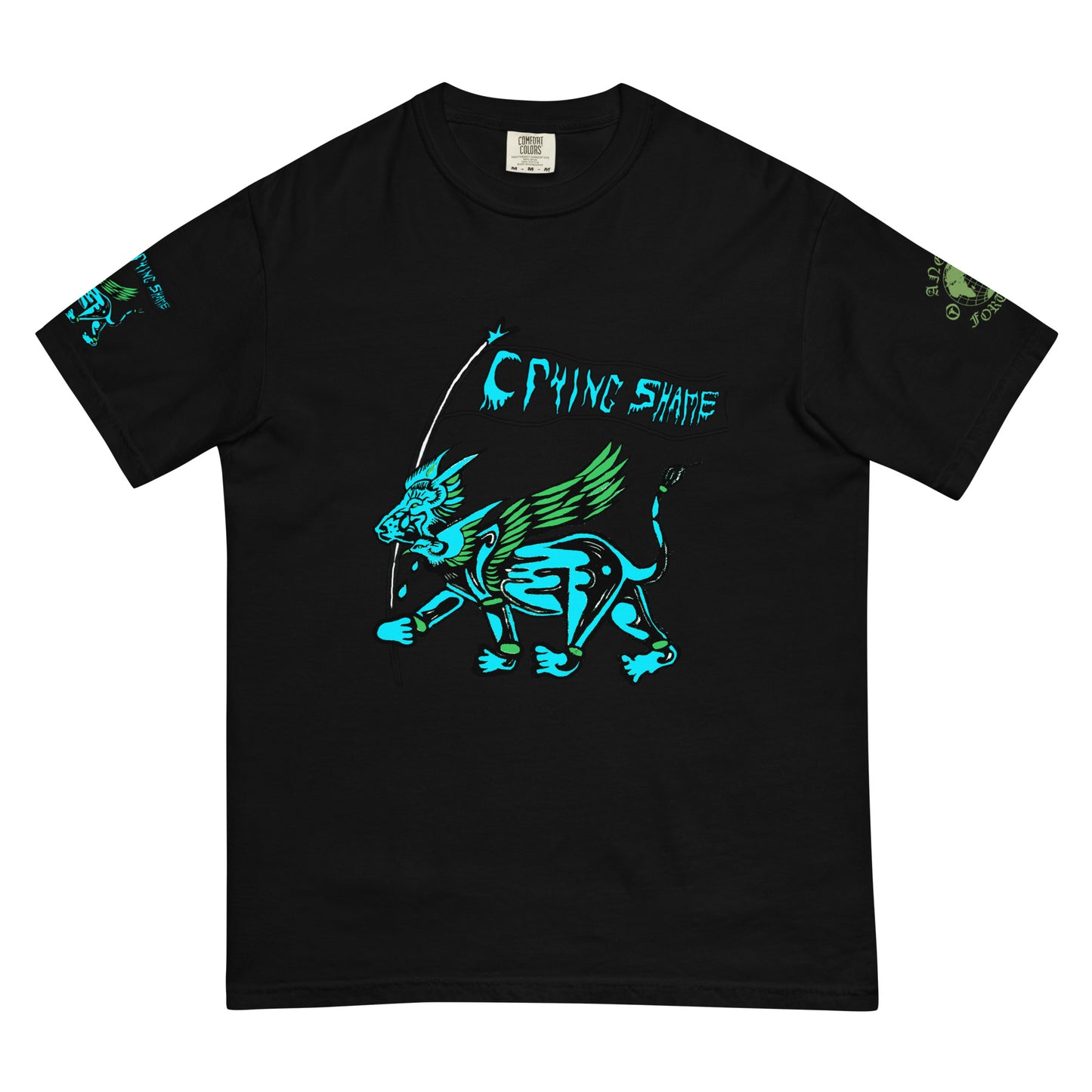 Unisex garment-dyed heavyweight t-shirt
