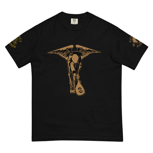 Unisex garment-dyed heavyweight t-shirt