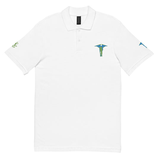 Unisex pique polo shirt