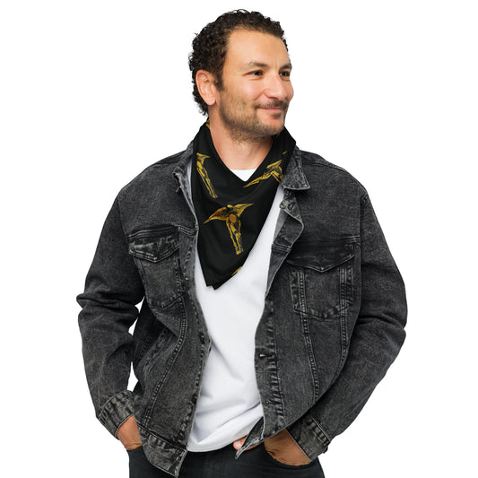 Gold Angel - All-over print bandana