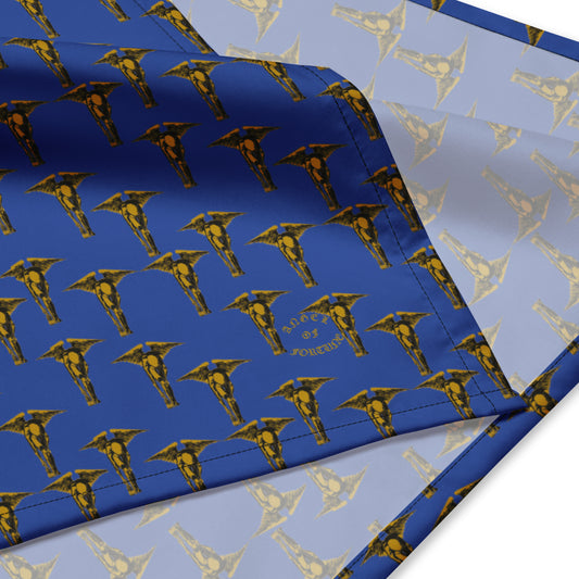 Gold Angel Of Fortune - All-over print bandana