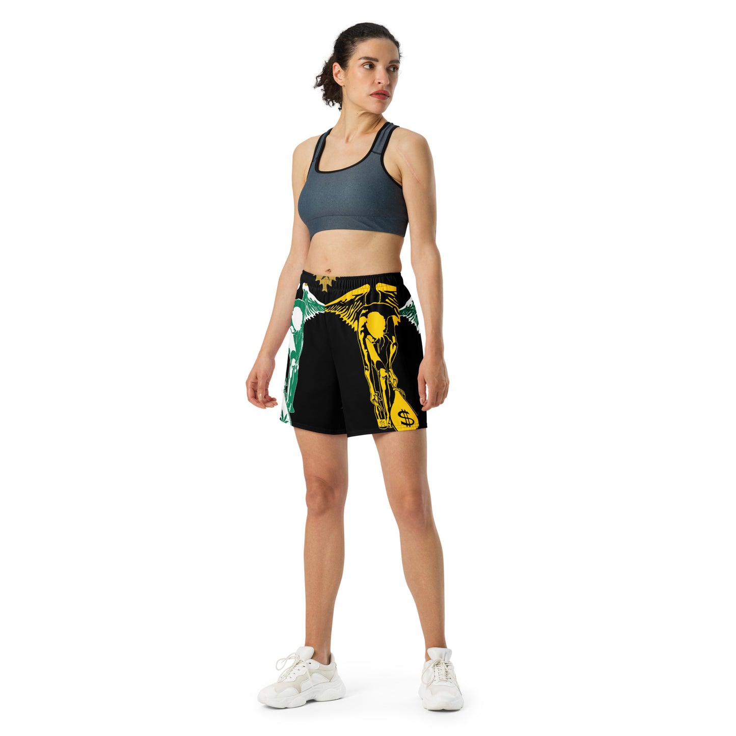 All-Over Print Unisex Athletic Long Shorts