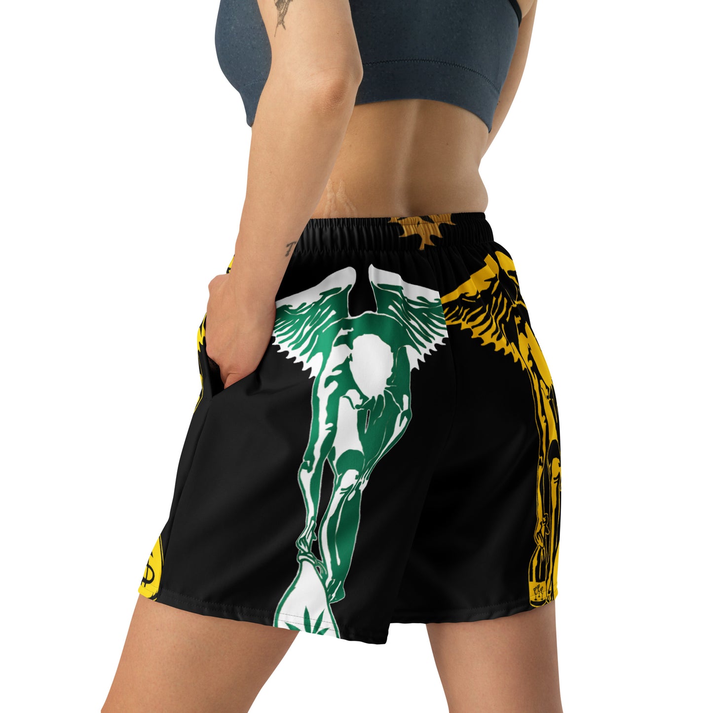 All-Over Print Unisex Athletic Long Shorts