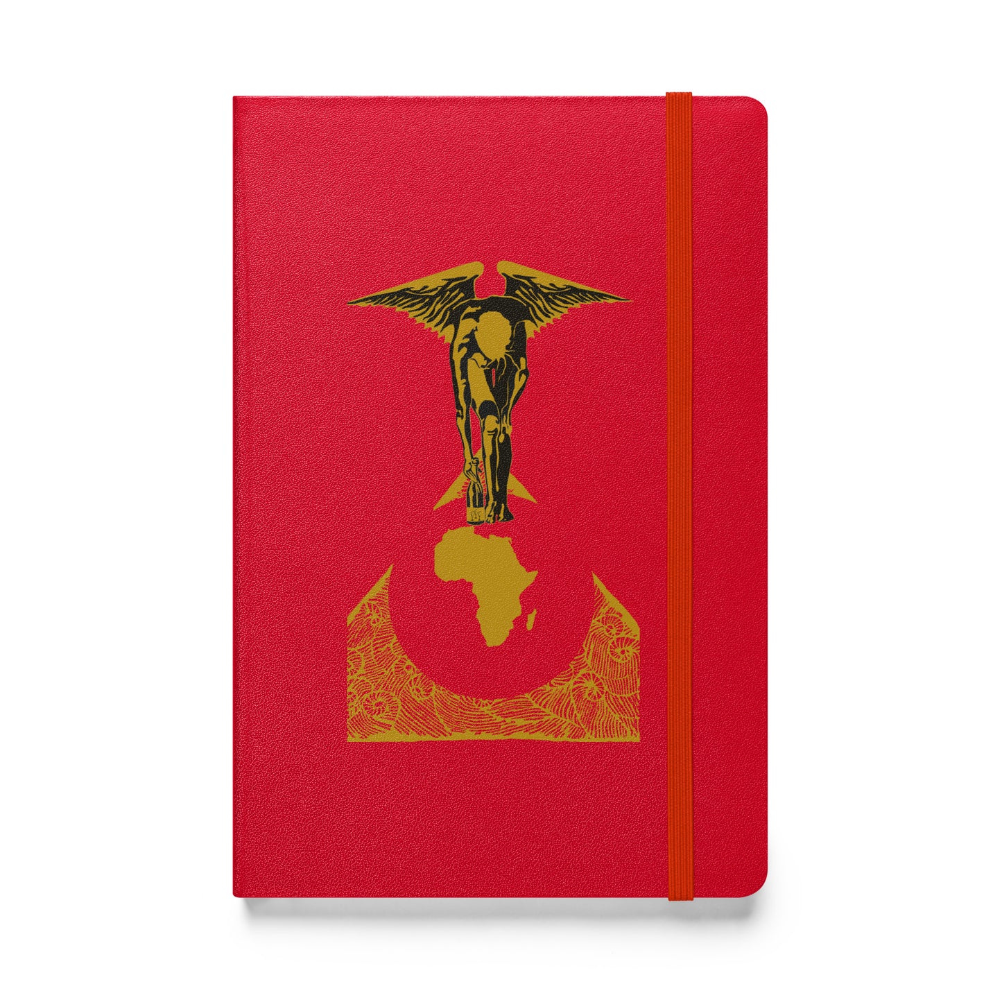 Hardcover bound notebook