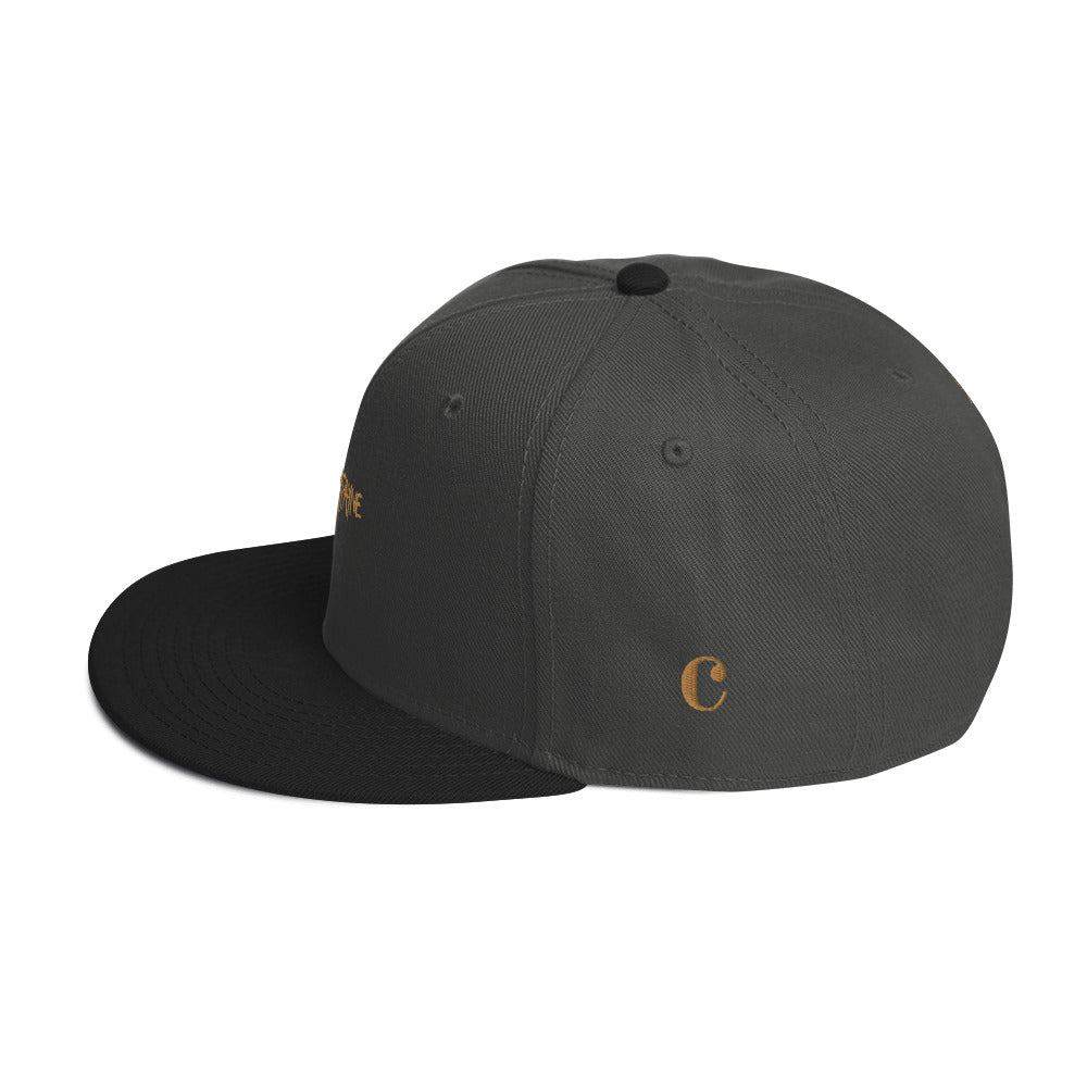 Champayne Cee Painted logo -Snapback Hat