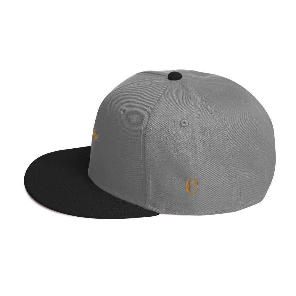 Champayne Cee Painted logo -Snapback Hat