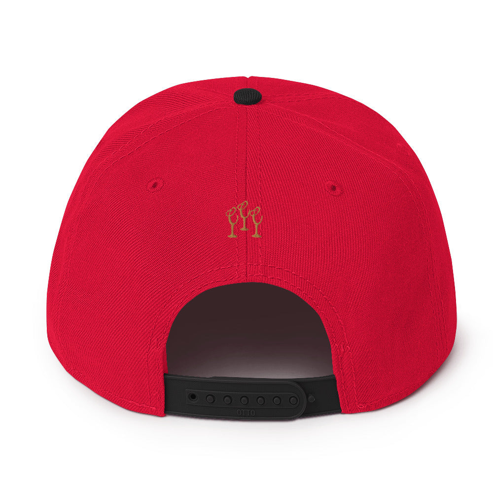 Champayne Cee Painted logo -Snapback Hat