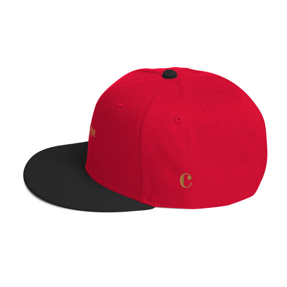 Champayne Cee Painted logo -Snapback Hat