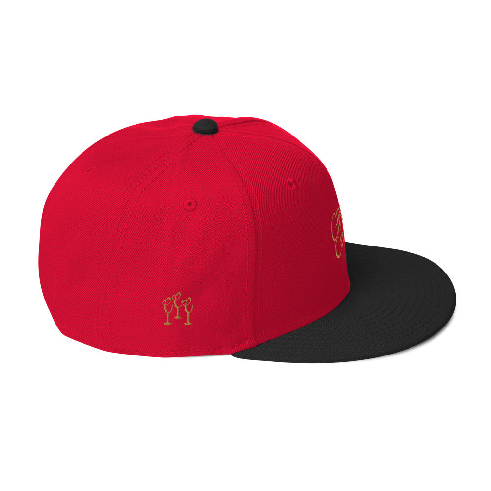 Champayne Cee Painted logo -Snapback Hat