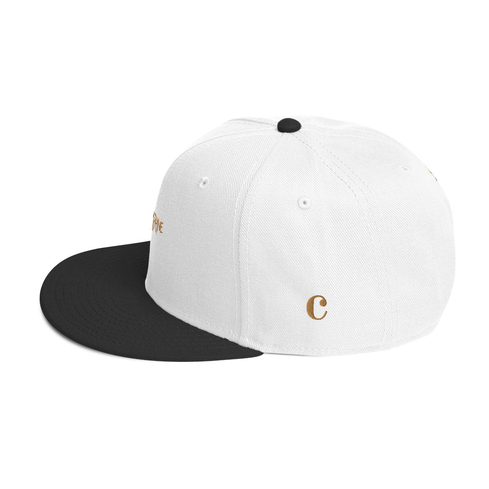 Champayne Cee Painted logo -Snapback Hat