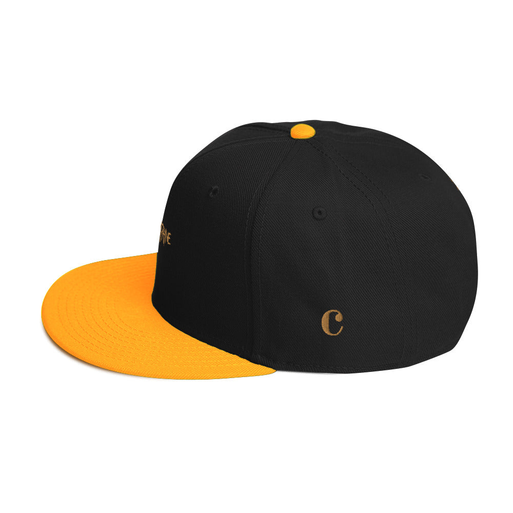 Champayne Cee Painted logo -Snapback Hat