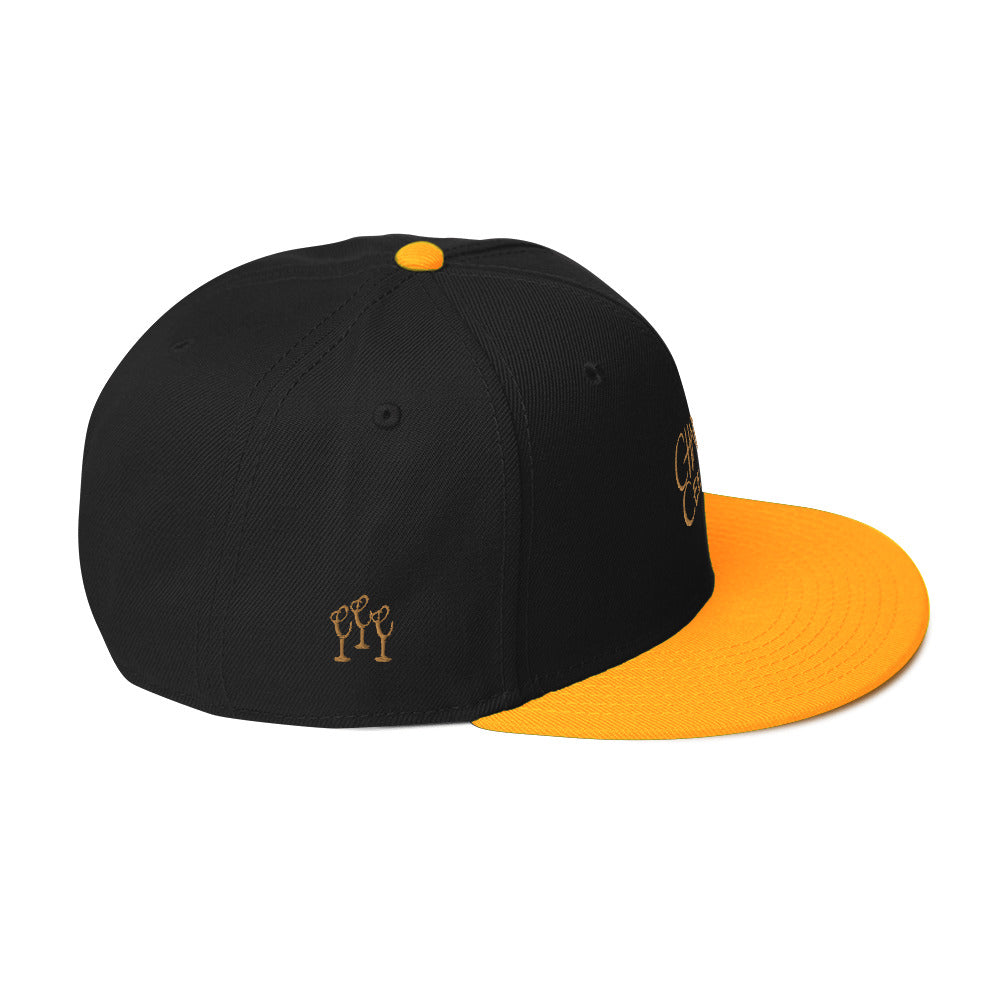 Champayne Cee Painted logo -Snapback Hat