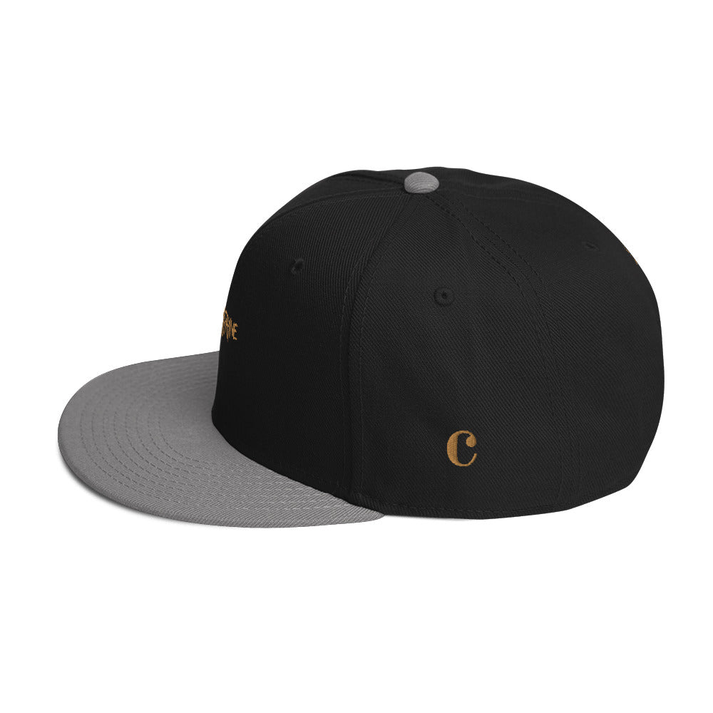 Champayne Cee Painted logo -Snapback Hat