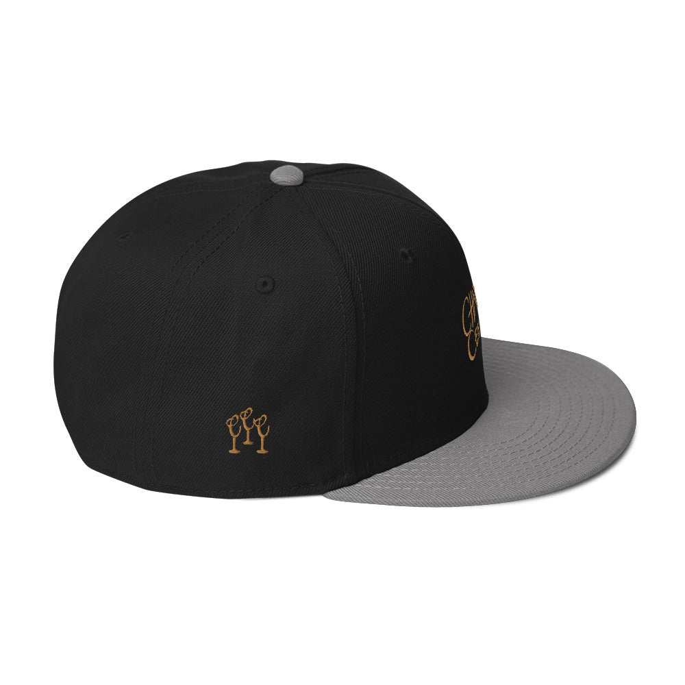 Champayne Cee Painted logo -Snapback Hat