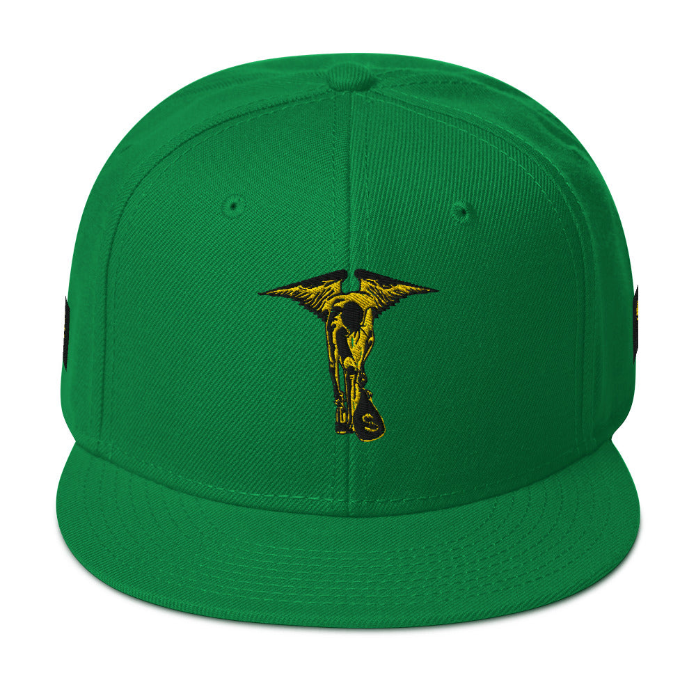 Gold money Angel -Snapback Hat