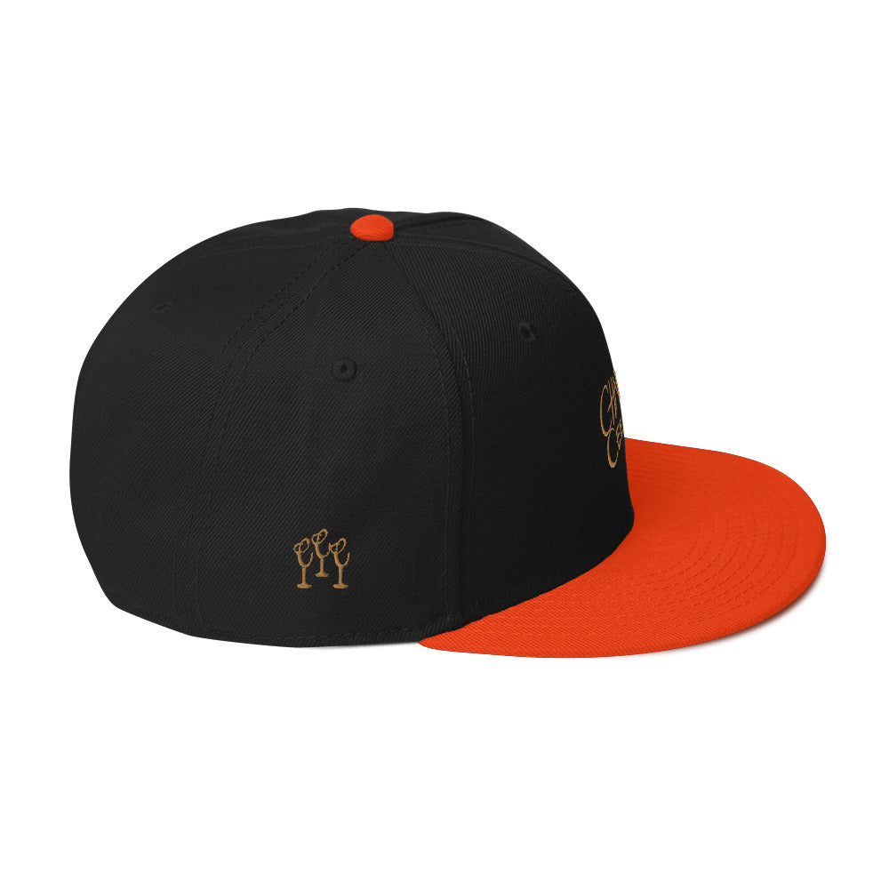 Champayne Cee Painted logo -Snapback Hat