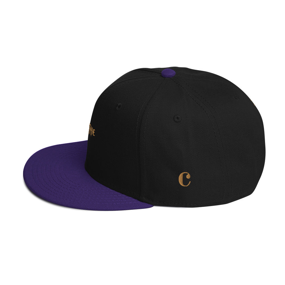 Champayne Cee Painted logo -Snapback Hat