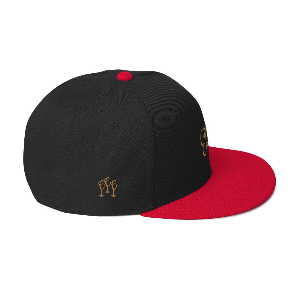 Champayne Cee Painted logo -Snapback Hat