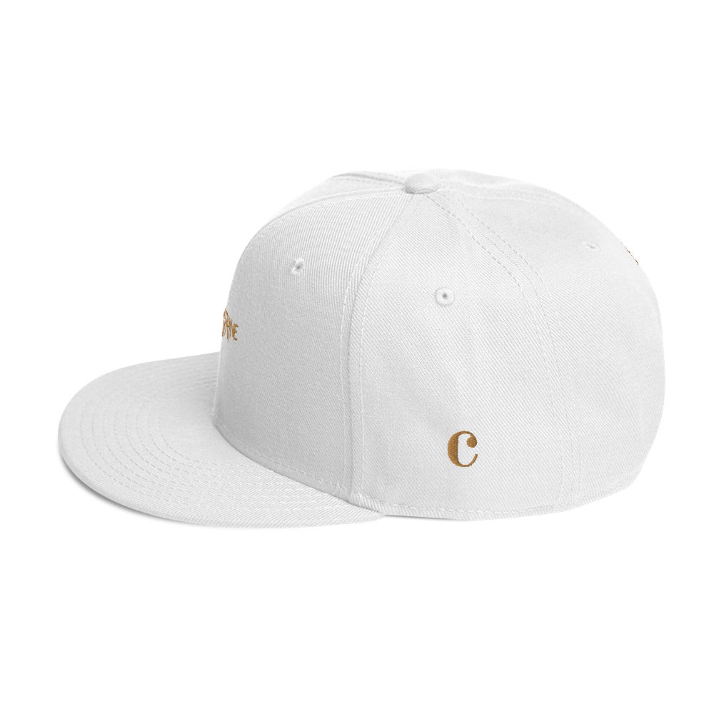 Champayne Cee Painted logo -Snapback Hat