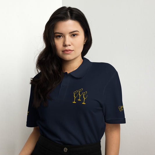 Unisex pique polo shirt