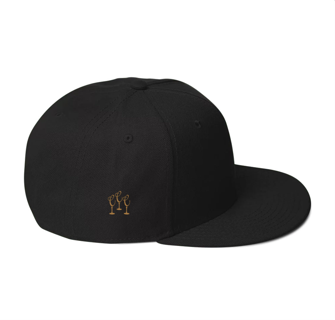 Champayne Cee Painted logo -Snapback Hat